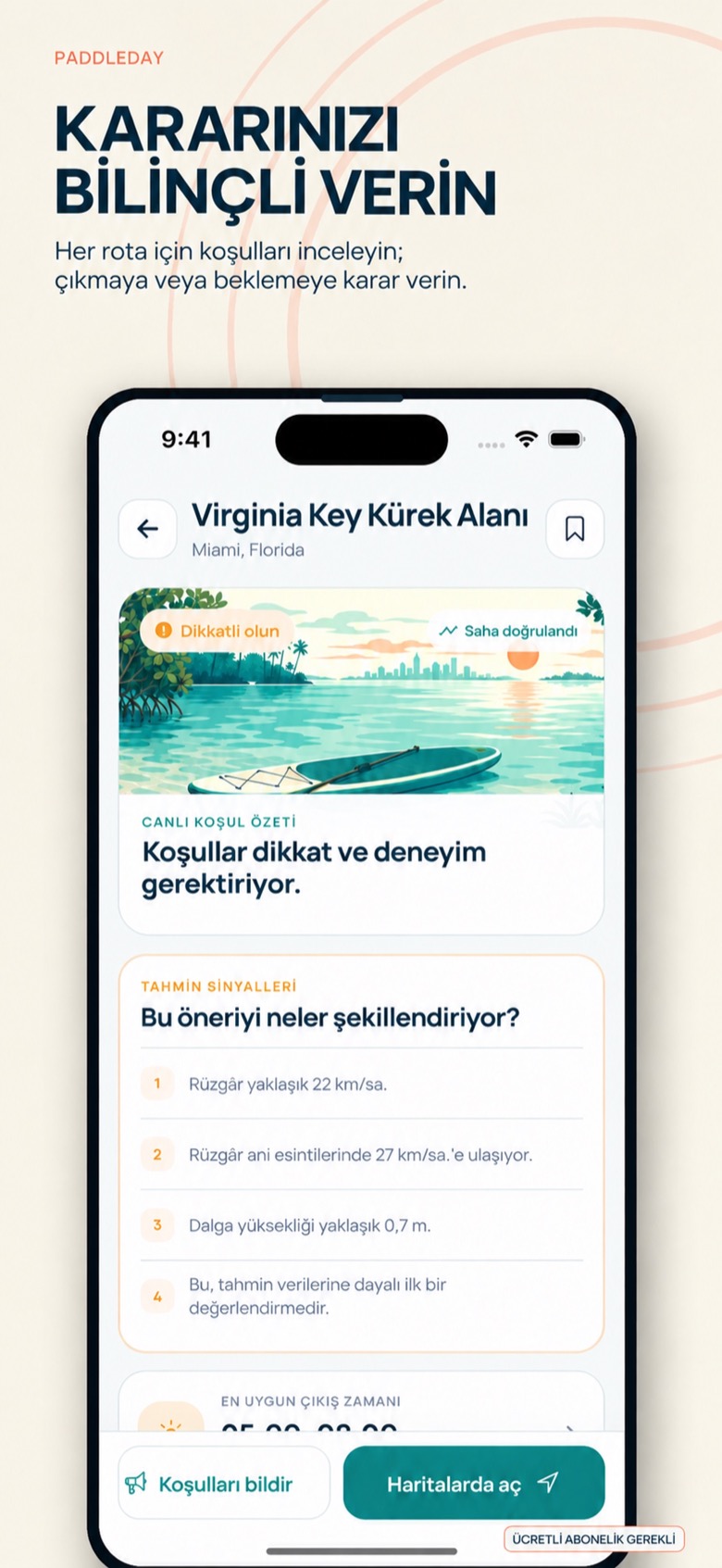 Koşulları anlamlandır.